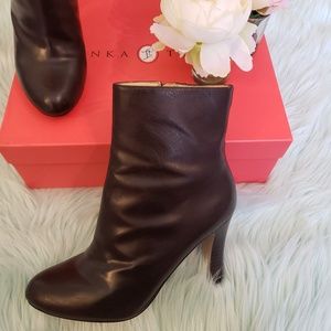 Ivanka Trump Black Heeled Boots
